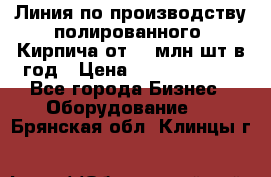 Линия по производству полированного  Кирпича от 70 млн.шт.в год › Цена ­ 182 500 000 - Все города Бизнес » Оборудование   . Брянская обл.,Клинцы г.